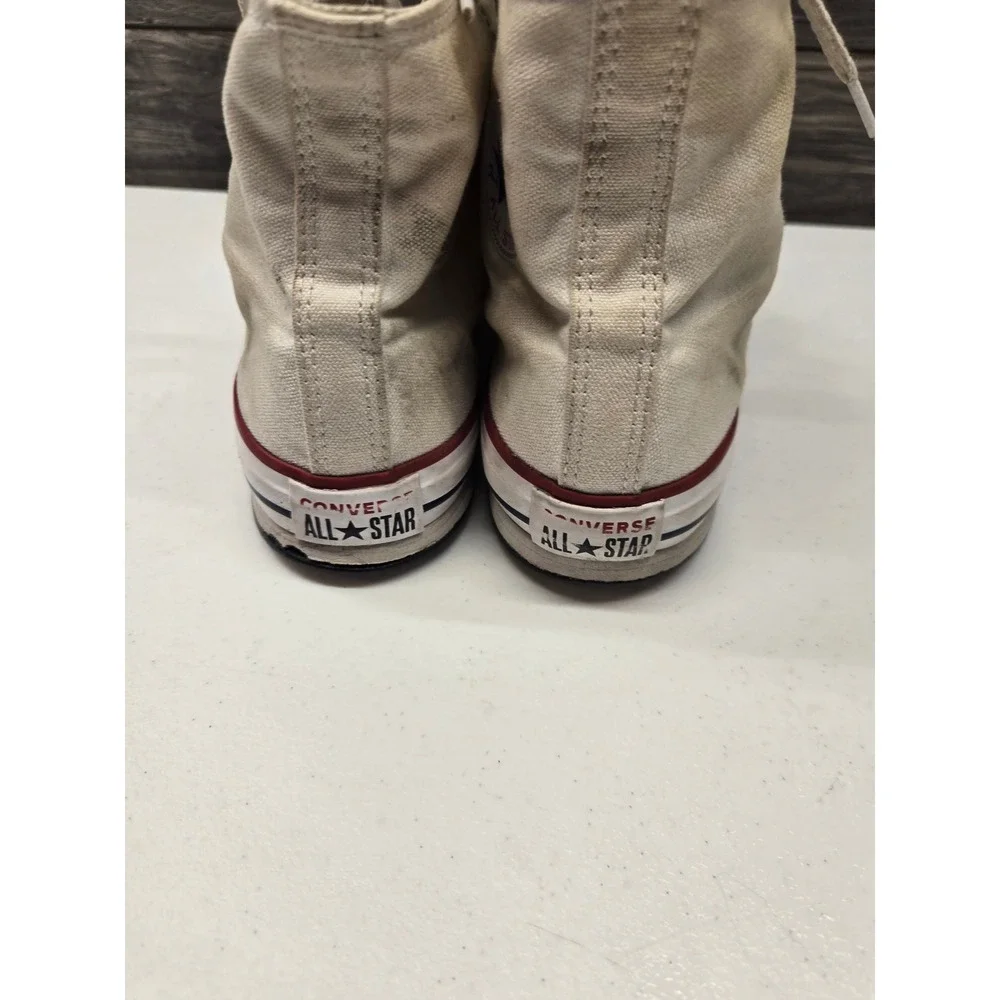 Converse Chuck Taylor All Star‎ High Top Off White Kids Sneakers 5.5 272856F